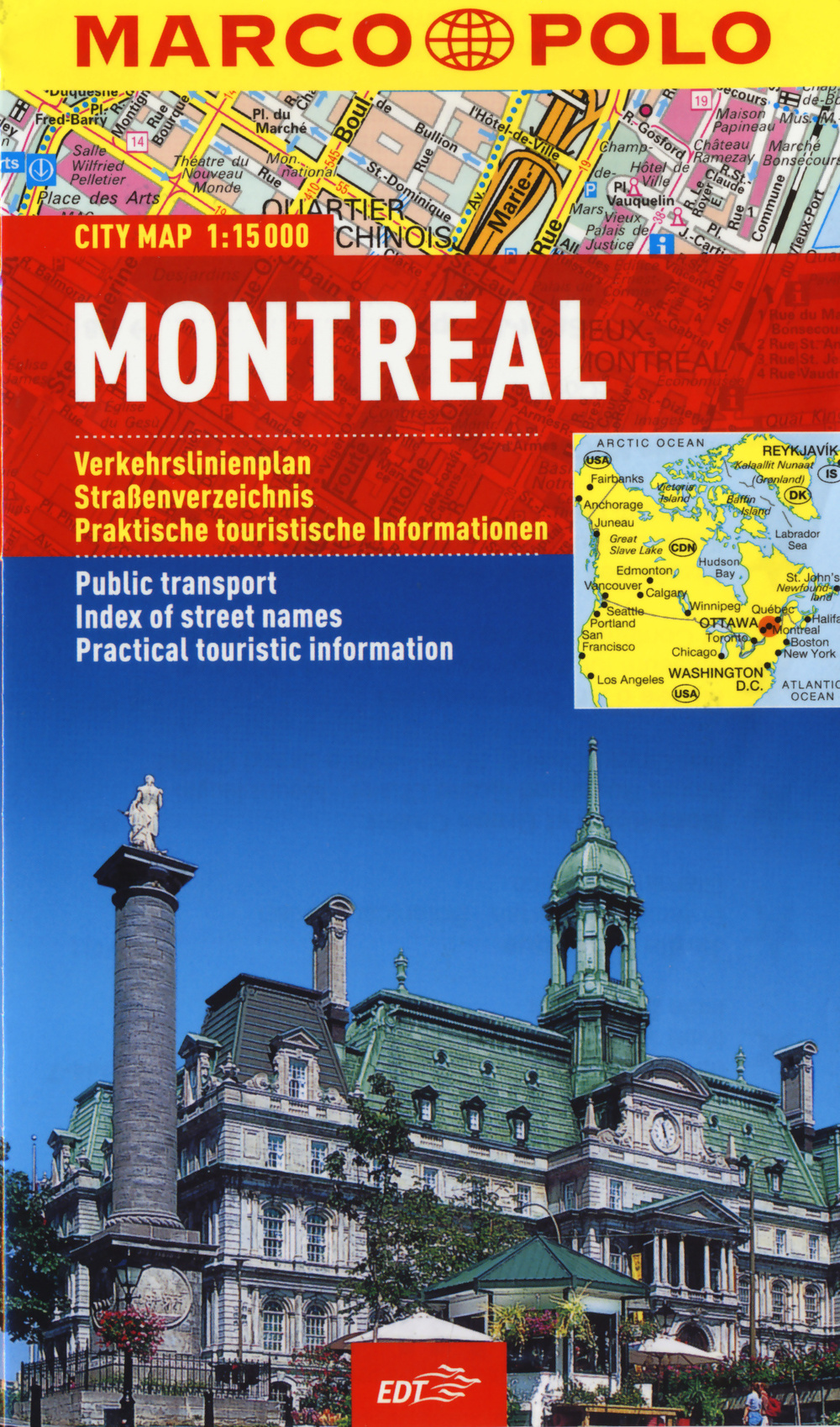 Libro Montreal 1:15.000 di  - ean 9788859204015 - Marco Polo