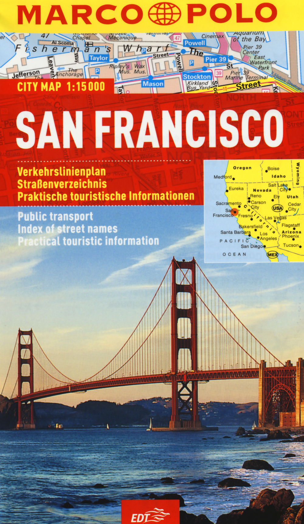 Libro San Francisco 1:15.000 di  - ean 9788859204039 - Marco Polo