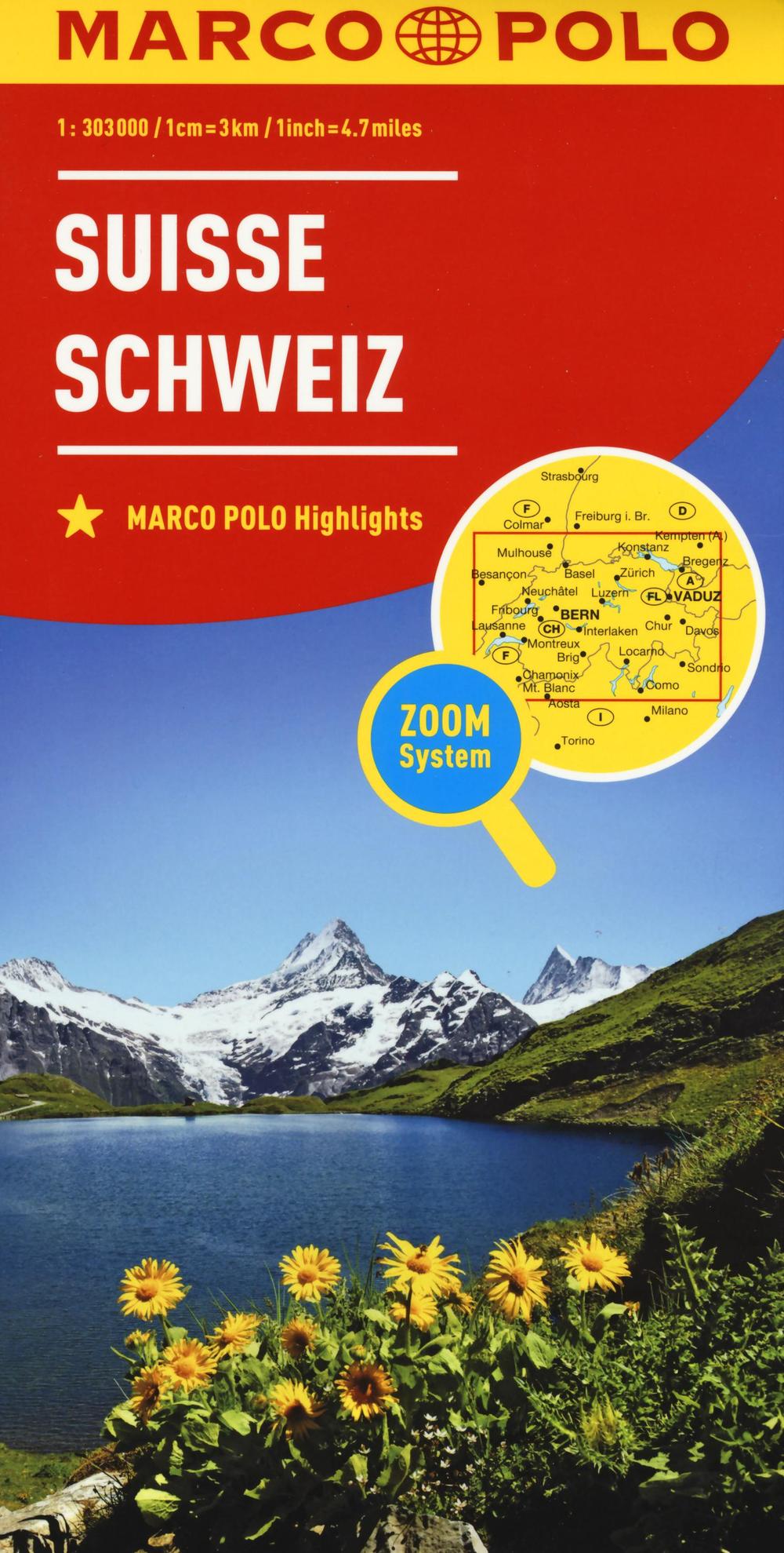 Libro Svizzera 1:303.000 di  - ean 9788859232193 - Marco Polo