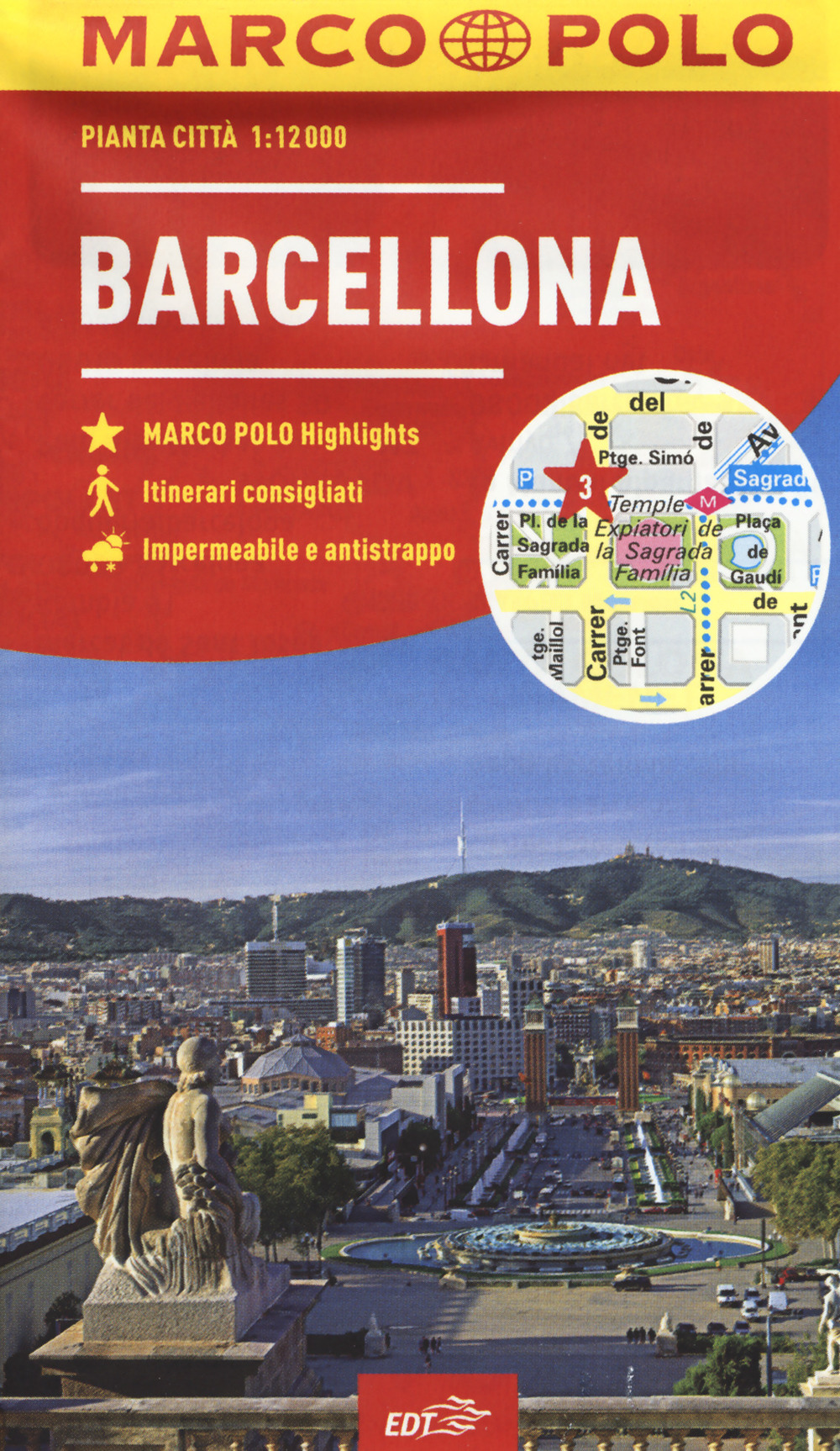 Libro Barcellona 1:12.000 di  - ean 9788859253877 - Marco Polo