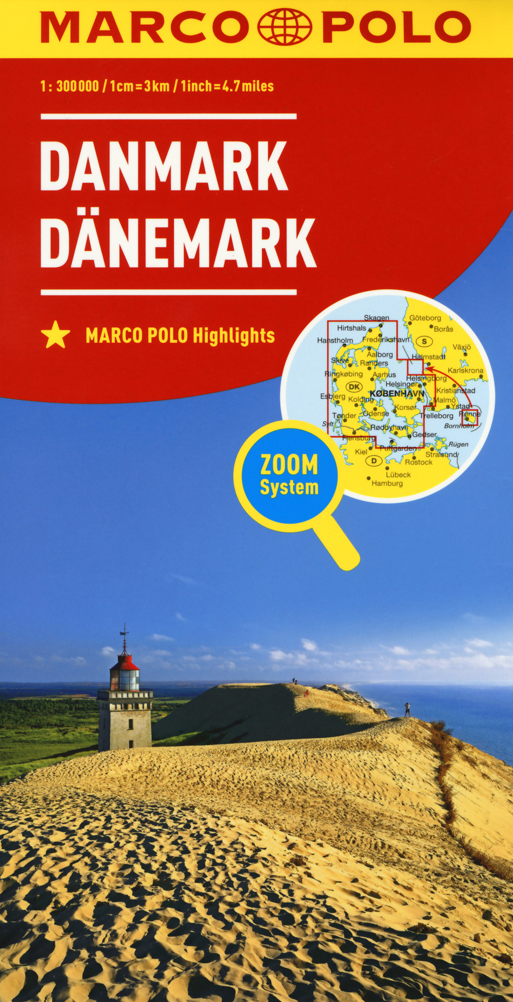 Libro Danimarca 1:300.000 di  - ean 9788859257530 - Marco Polo