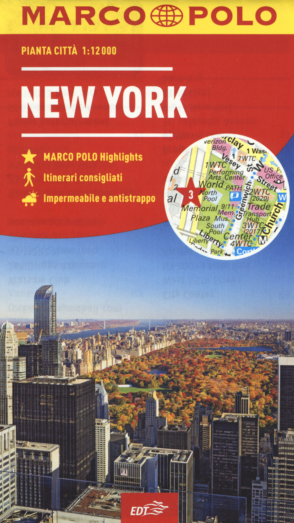 Libro New York 1:12.000 di  - ean 9788859258674 - Marco Polo