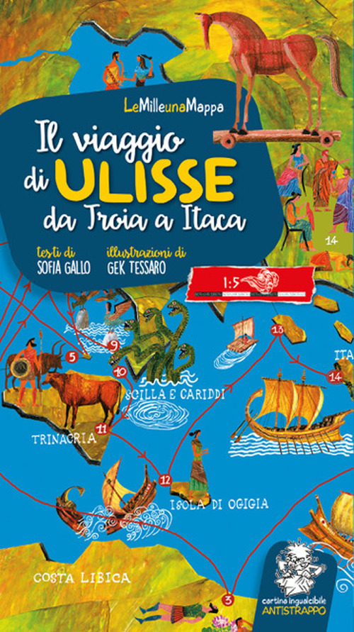 Libro viaggio di Ulisse. Da Troia a Itaca di Sofia Gallo - ean 9788859278757 - EDT-Giralangolo