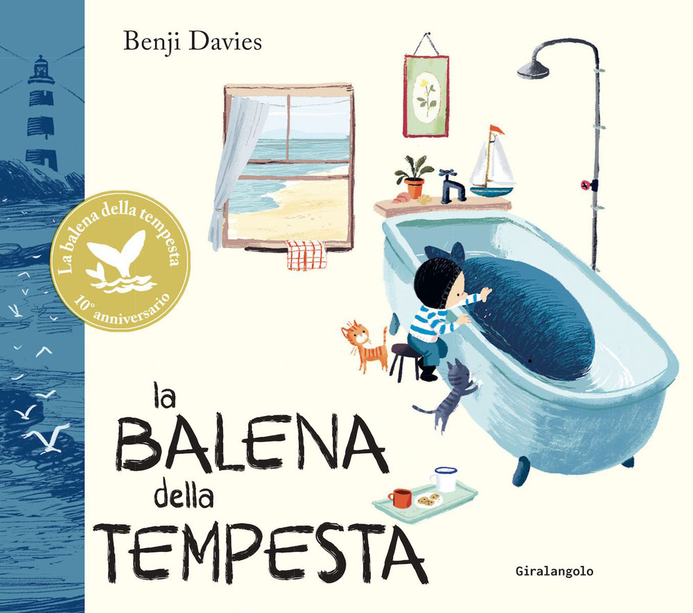 Libro balena della tempesta. Ediz. anniversario di Benji Davies - ean 9788859282518 - EDT-Giralangolo