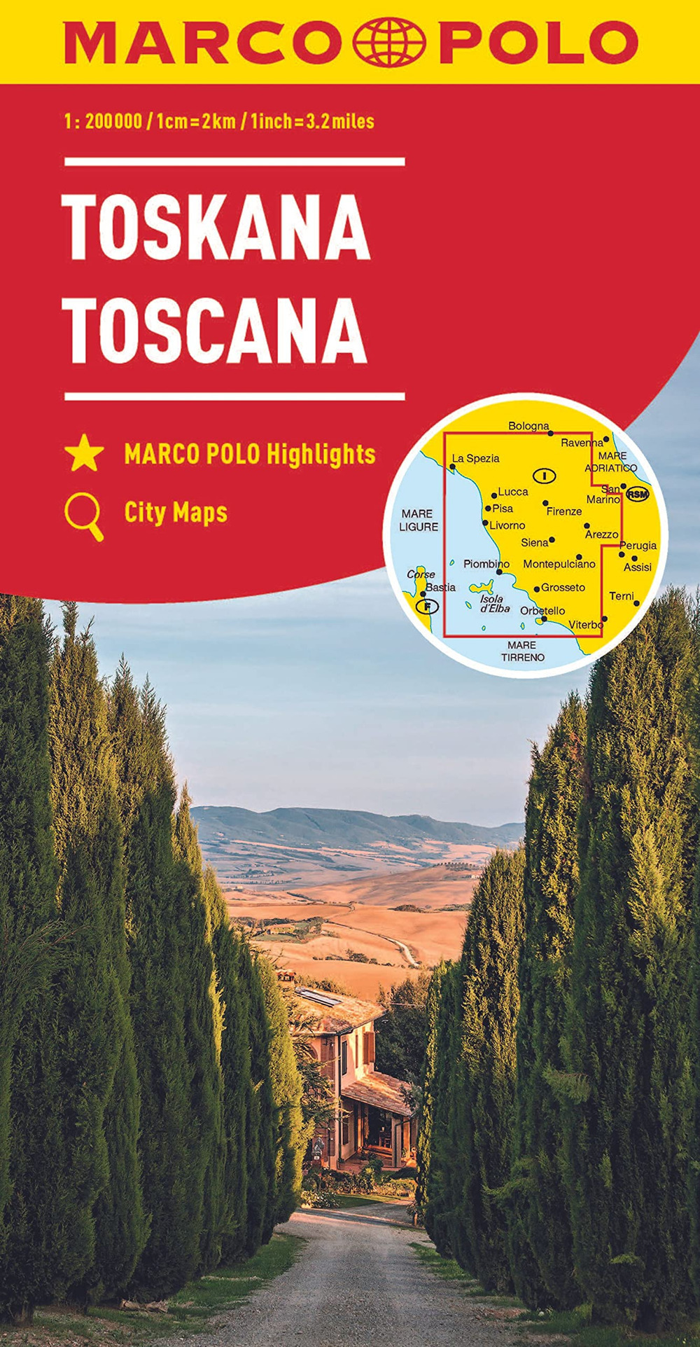 Libro Toscana 1:200.000 di  - ean 9788859290018 - Marco Polo