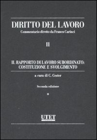 Libro Diritto del lavoro di  - ean 9788859801627 - Utet Giuridica