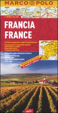 Libro Francia 1:800.000 di  - ean 9788860408204 - Marco Polo