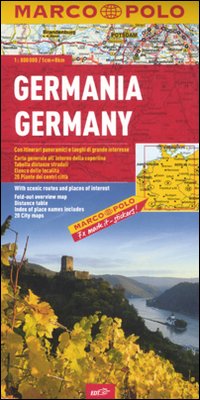 Libro Germania 1:800.000 di  - ean 9788860408211 - Marco Polo
