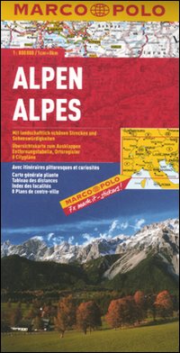 Libro Alpi 1:800.000 di  - ean 9788860409102 - Marco Polo