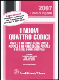 Libro nuovi quattro codici. Civile e di procedura civile