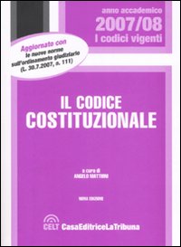Libro Codice costituzionale di  - ean 9788861320765 - La Tribuna