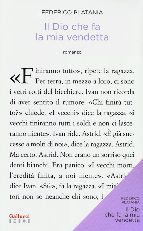Libro Dio che fa la mia vendetta di Federico Platania - ean 9788861455610 - Gallucci