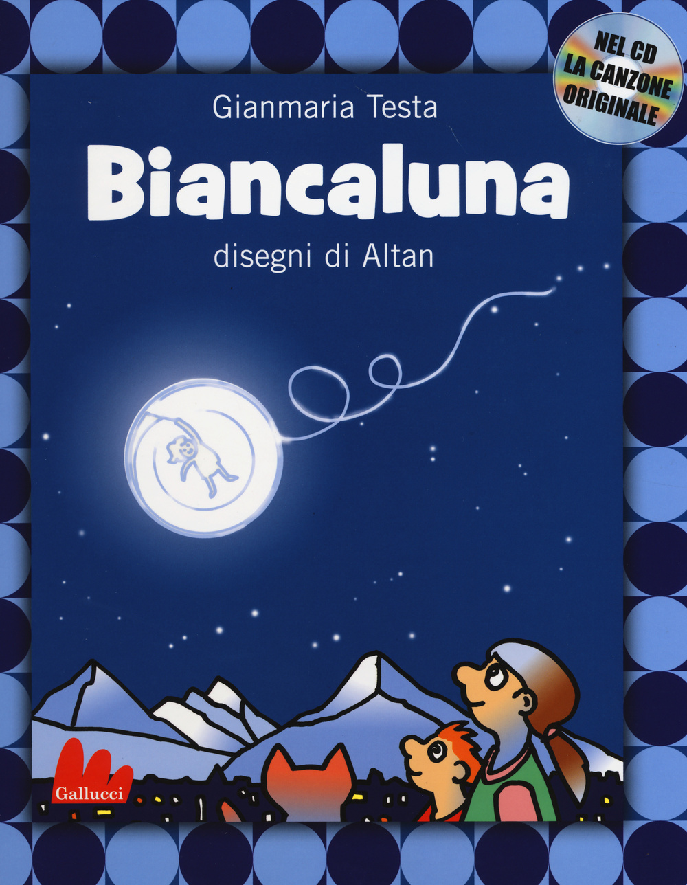 Libro Biancaluna di Gianmaria Testa; Altan - ean 9788861457157 - Gallucci