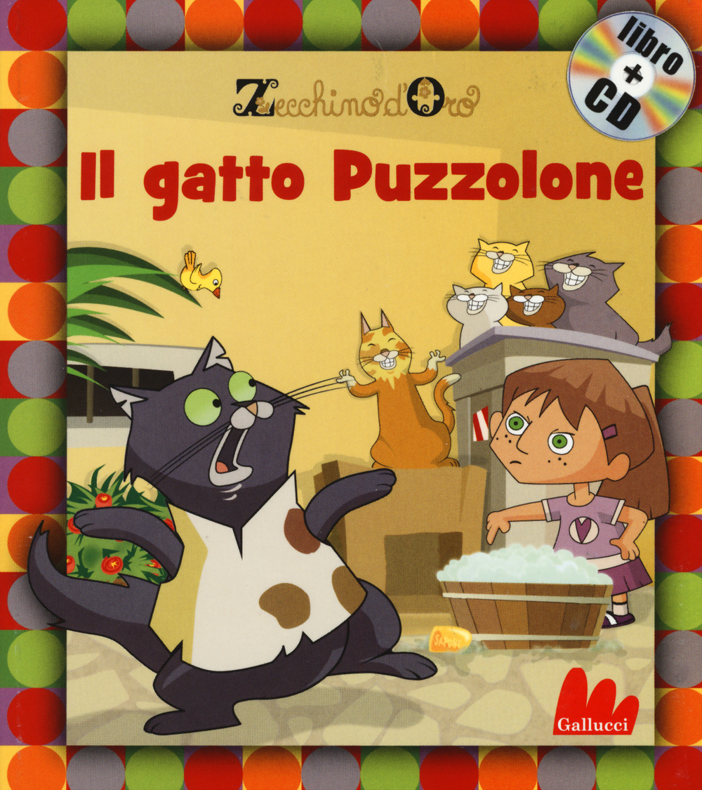 Libro gatto puzzolone di  - ean 9788861457867 - Gallucci