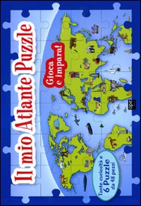 Libro mio atlante puzzle. Libro puzzle di  - ean 9788861881198 - Ape Junior