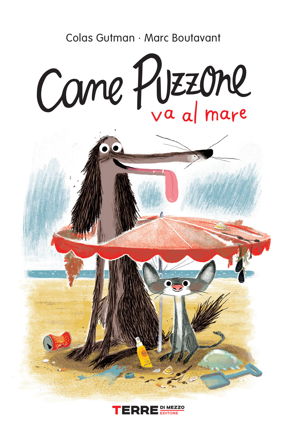 Libro Cane Puzzone va al mare di Colas Gutman - ean 9788861896154 - Terre di Mezzo