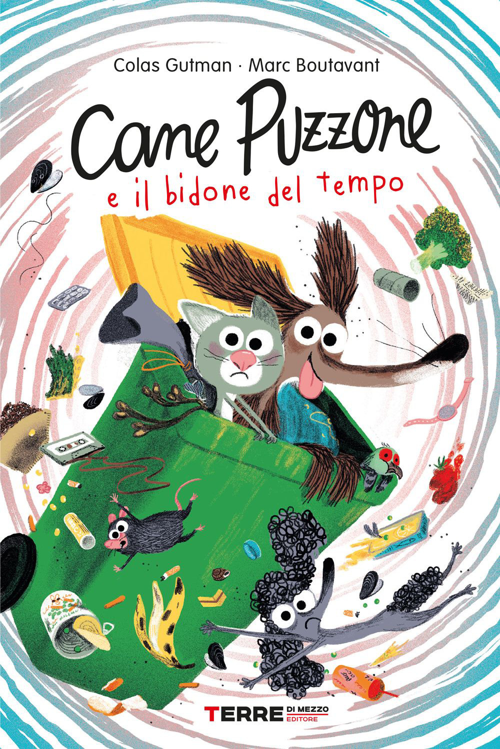 Libro Cane Puzzone e il bidone del tempo di Colas Gutman - ean 9788861897243 - Terre di Mezzo