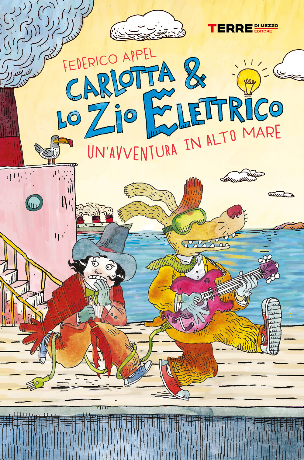 Libro avventura in alto mare. Carlotta & lo zio elettrico di Federico Appel - ean 9788861897847 - Terre di Mezzo