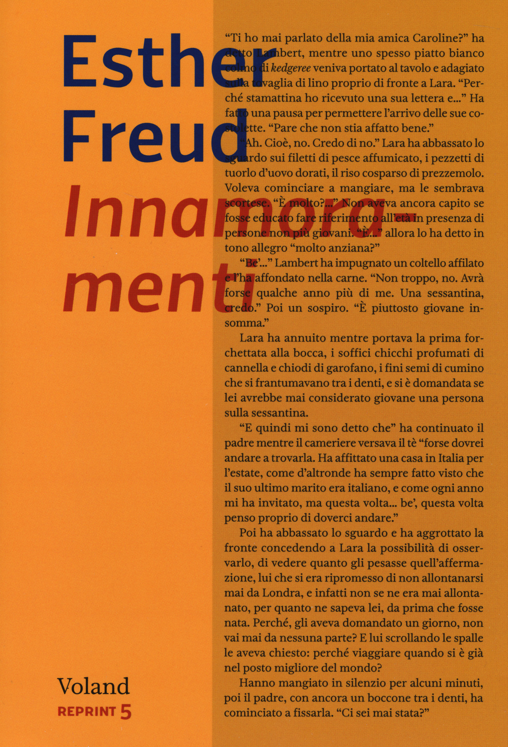 Libro Innamoramenti di Esther Freud - ean 9788862431712 - Voland
