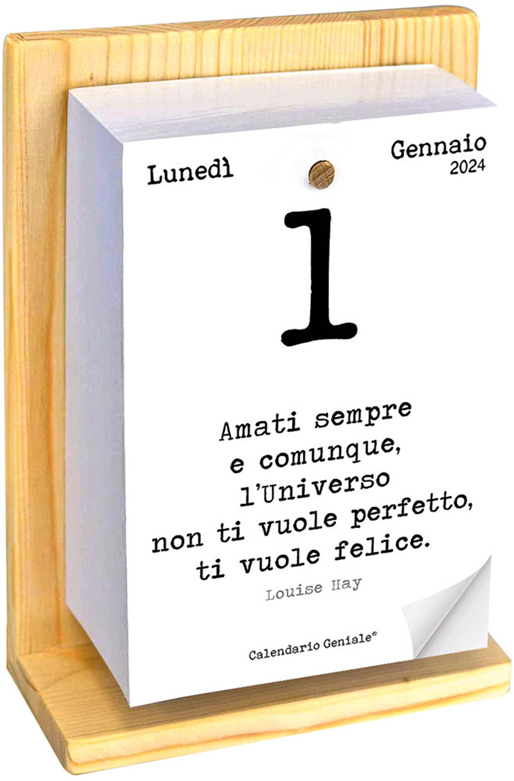 Libro Calendario geniale 2024 con supporto di  - ean 9788863860900 - My Life
