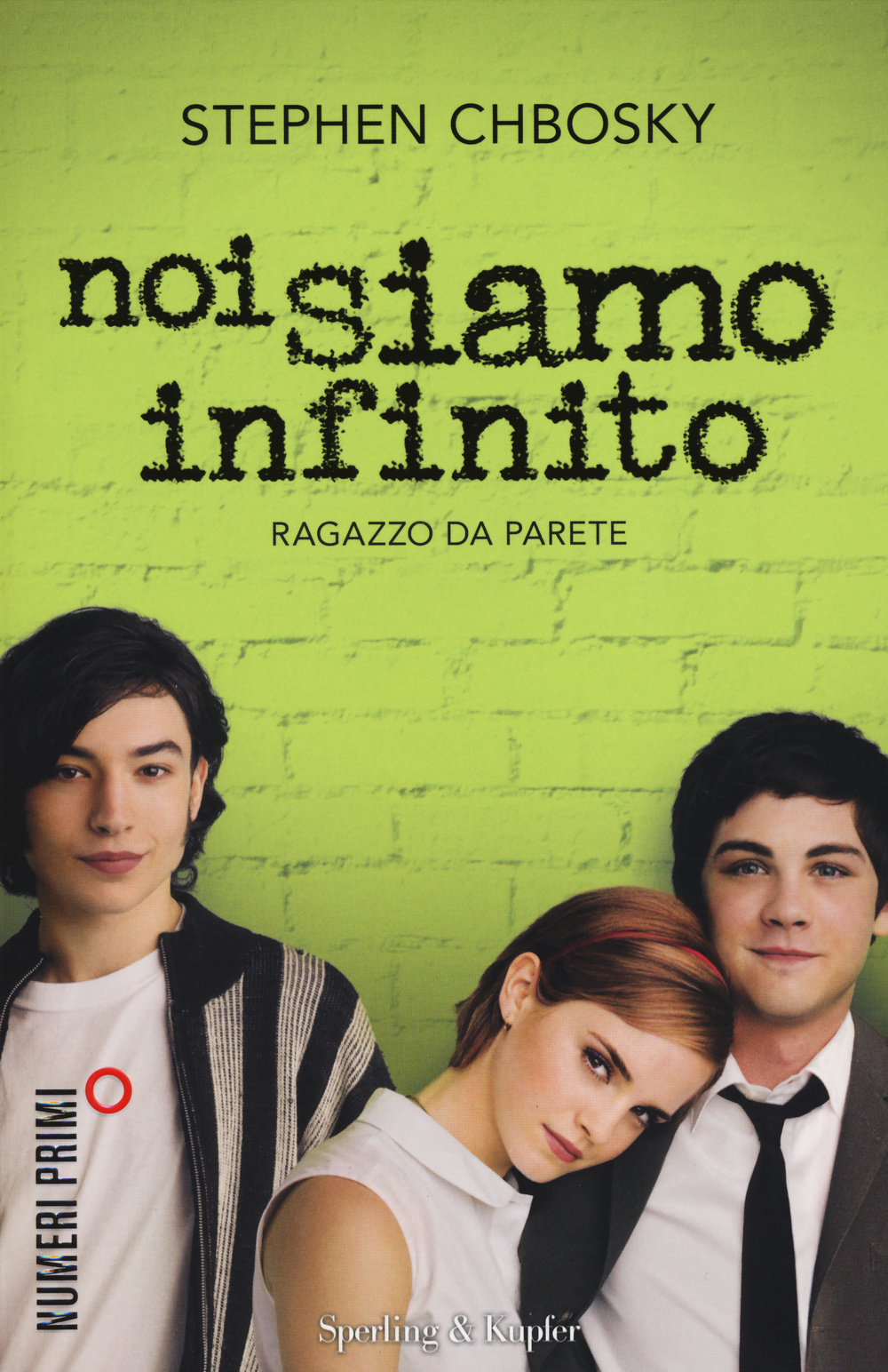 Libro Noi siamo infinito. Ragazzo da parete di Stephen Chbosky - ean 9788866215172 - Sperling & Kupfer