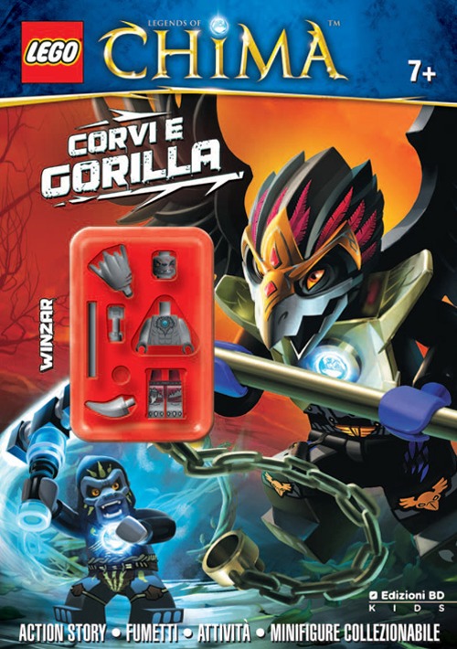 Libro Corvi e gorilla. Legends of Chima. Lego di  - ean 9788866347989 - Edizioni BD