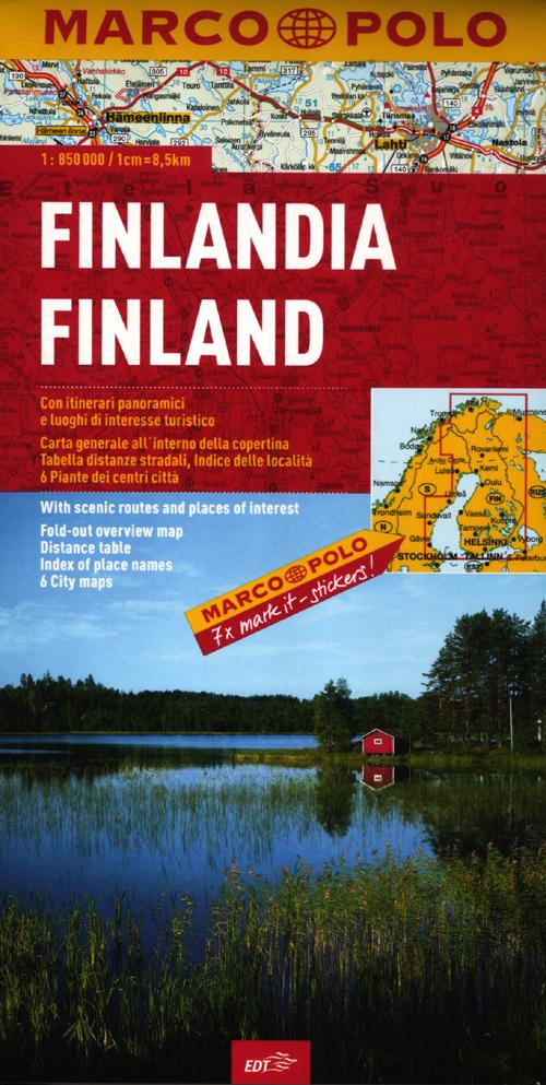 Libro Finlandia 1:800.000 di  - ean 9788866390596 - Marco Polo