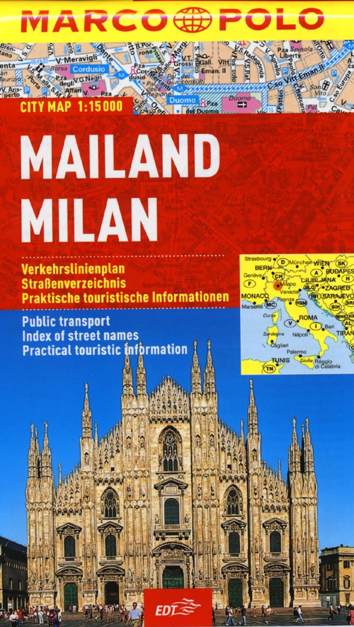 Libro Milano 1:15.000 di  - ean 9788866396994 - Marco Polo
