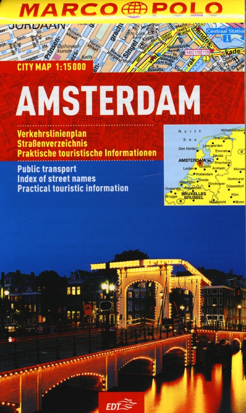 Libro Amsterdam 1:15.000 di  - ean 9788866397038 - Marco Polo