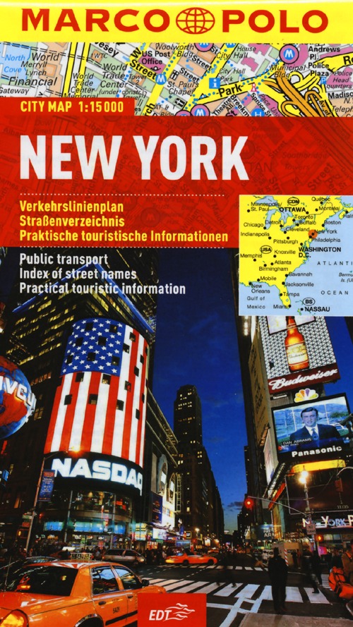 Libro New York 1:15.000 di  - ean 9788866397113 - Marco Polo