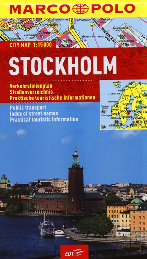 Libro Stoccolma 1:15.000 di  - ean 9788866397175 - Marco Polo