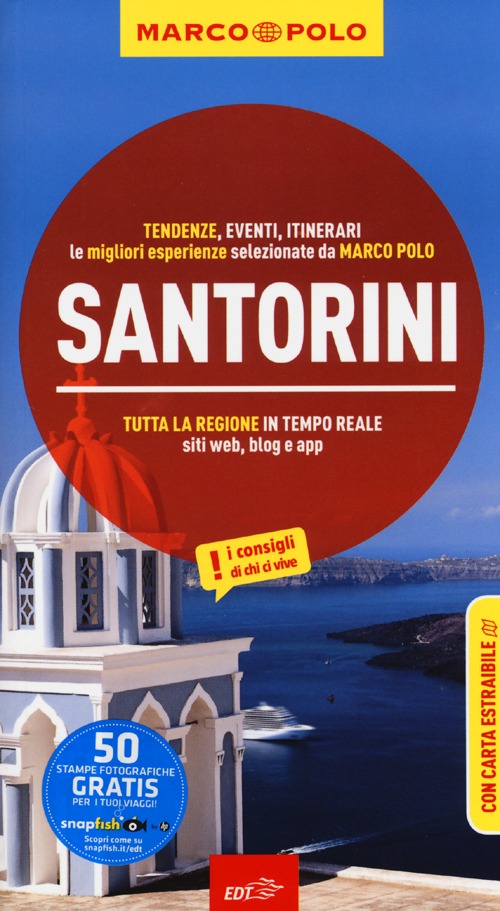 Libro Santorini. Con atlante stradale di Klaus Bötig - ean 9788866399490 - Marco Polo