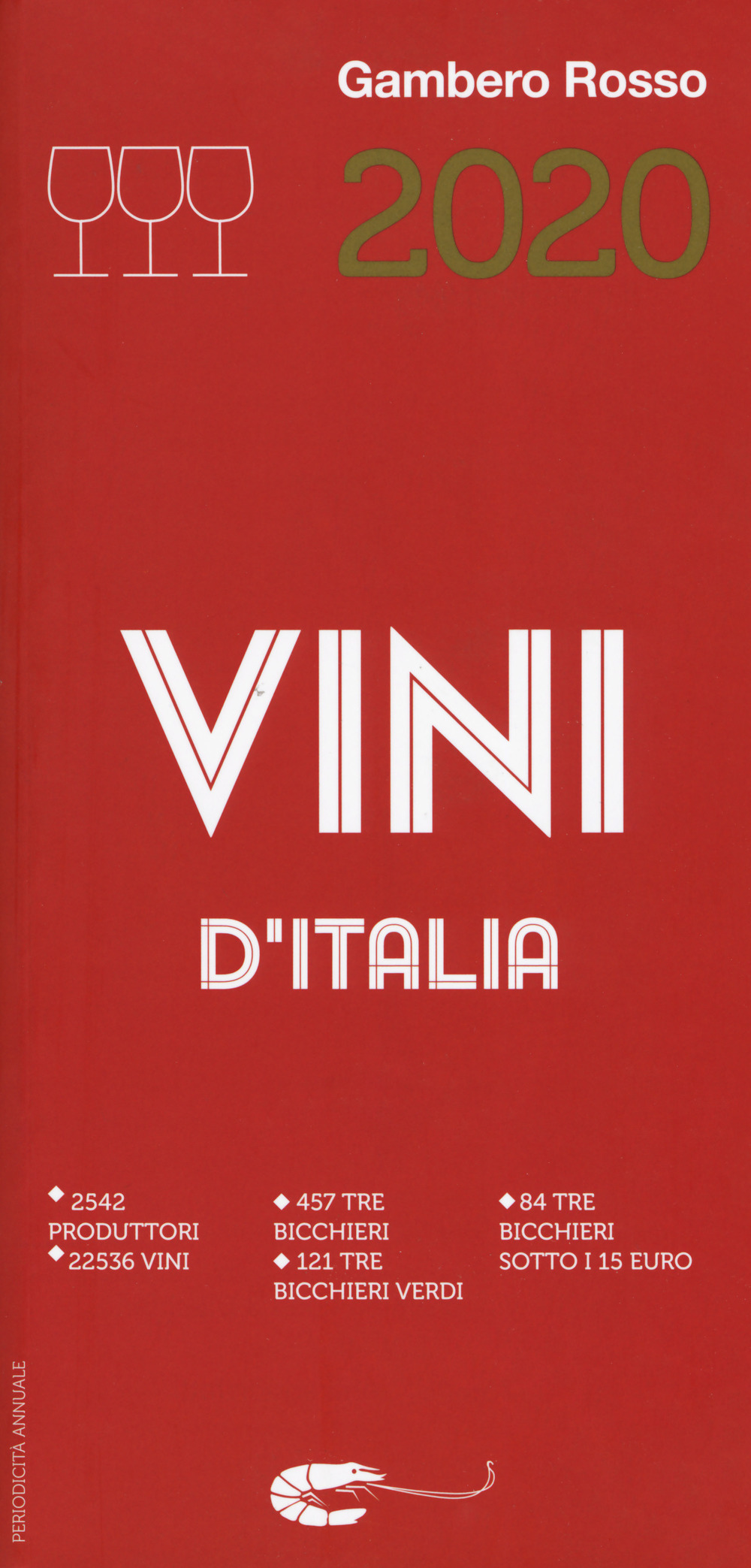 Libro Vini d'Italia del Gambero Rosso 2020 di  - ean 9788866411826 - Gambero Rosso GRH