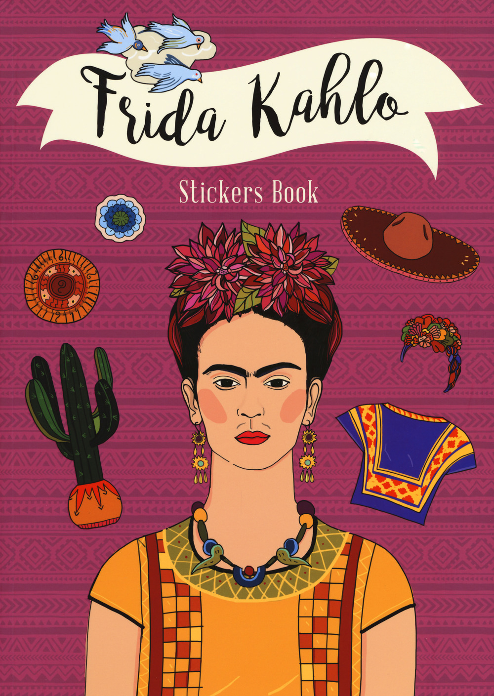Libro Frida Kahlo stickers book di Chiara Bellifemine - ean 9788866483854 - 24 Ore Cultura