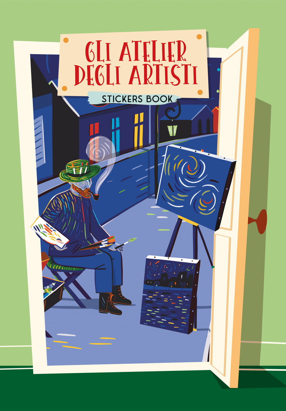 Libro atelier degli artisti. Sticker book di Marina Scognamiglio - ean 9788866485858 - 24 Ore Cultura