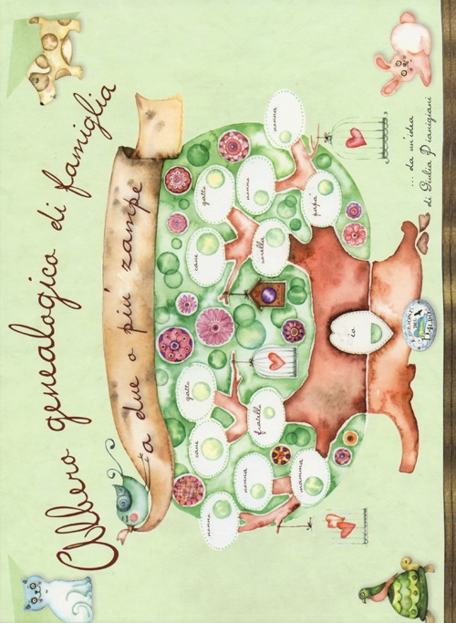 Libro Albero genealogico di famiglia a due o più zampe di Giulia Pianigiani - ean 9788867210954 - Edizioni del Baldo