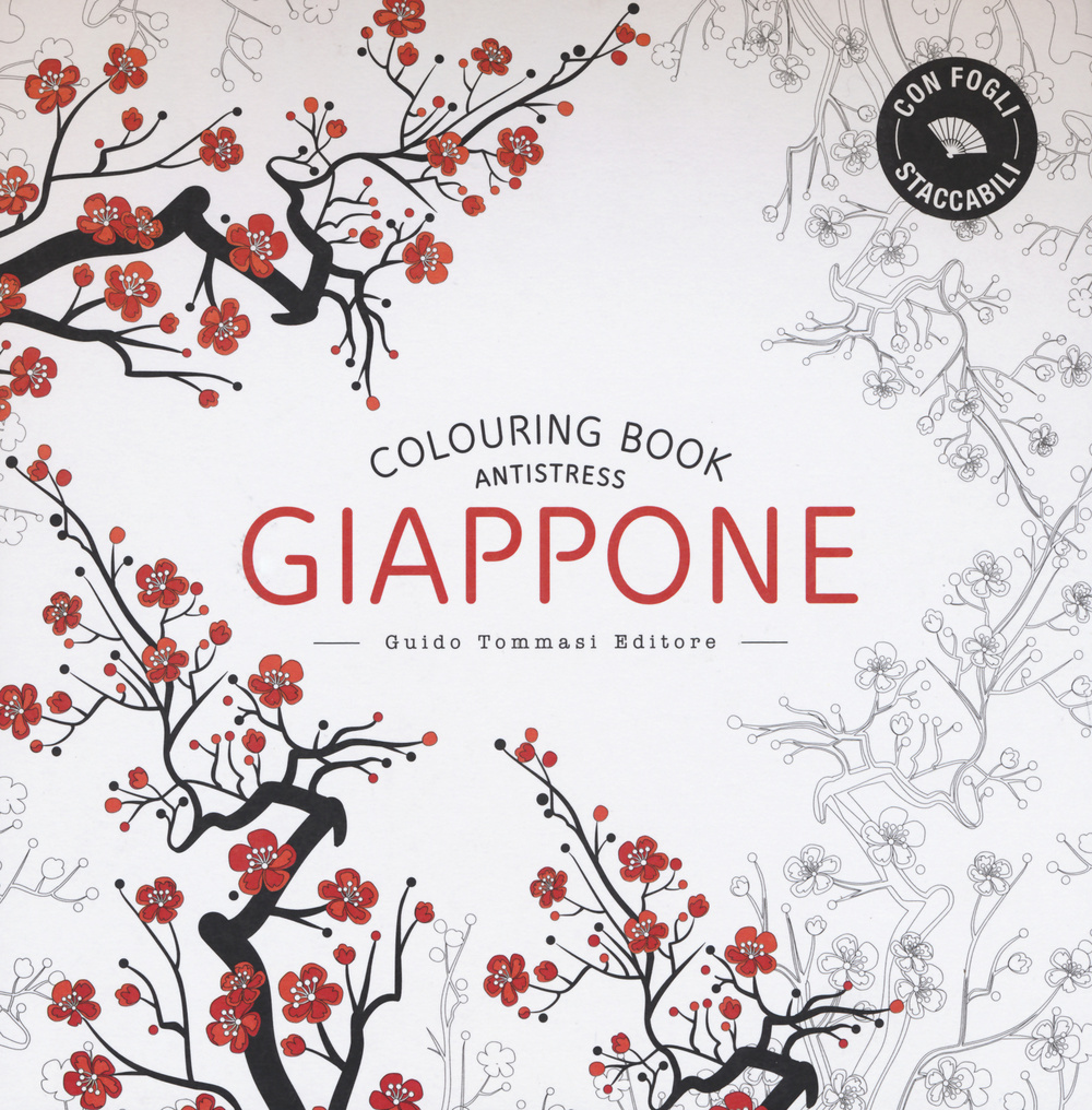 Libro Giappone. Colouring book antistress di  - ean 9788867531172 - Guido Tommasi Editore-Datanova
