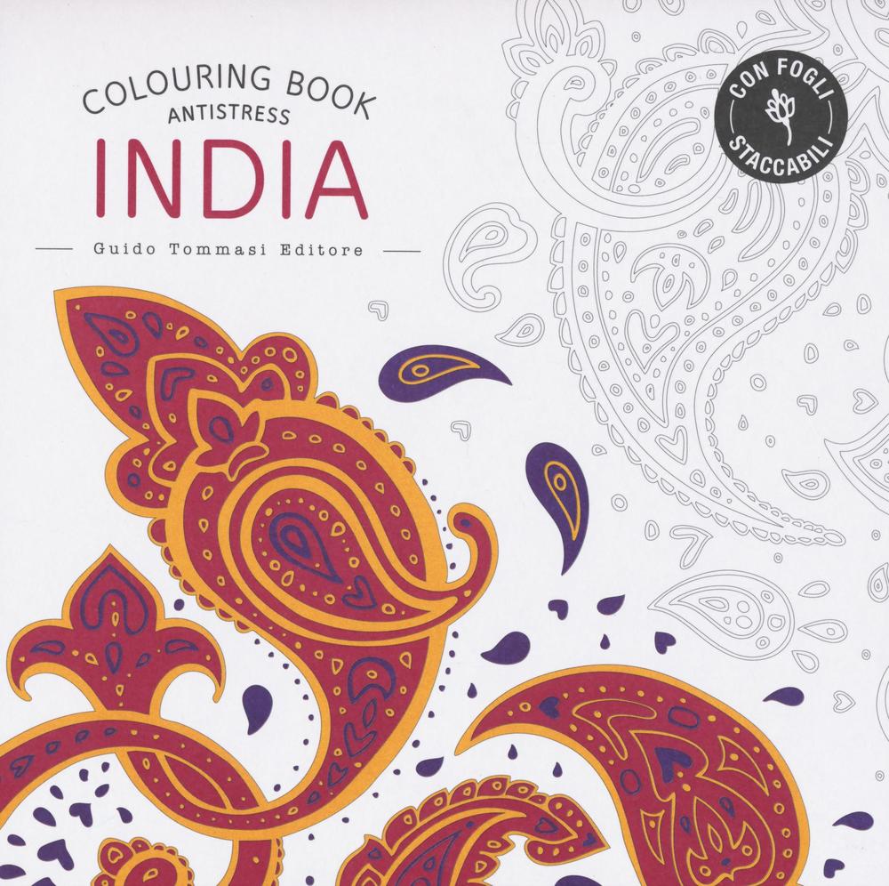 Libro India. Colouring book antistress di  - ean 9788867531431 - Guido Tommasi Editore-Datanova