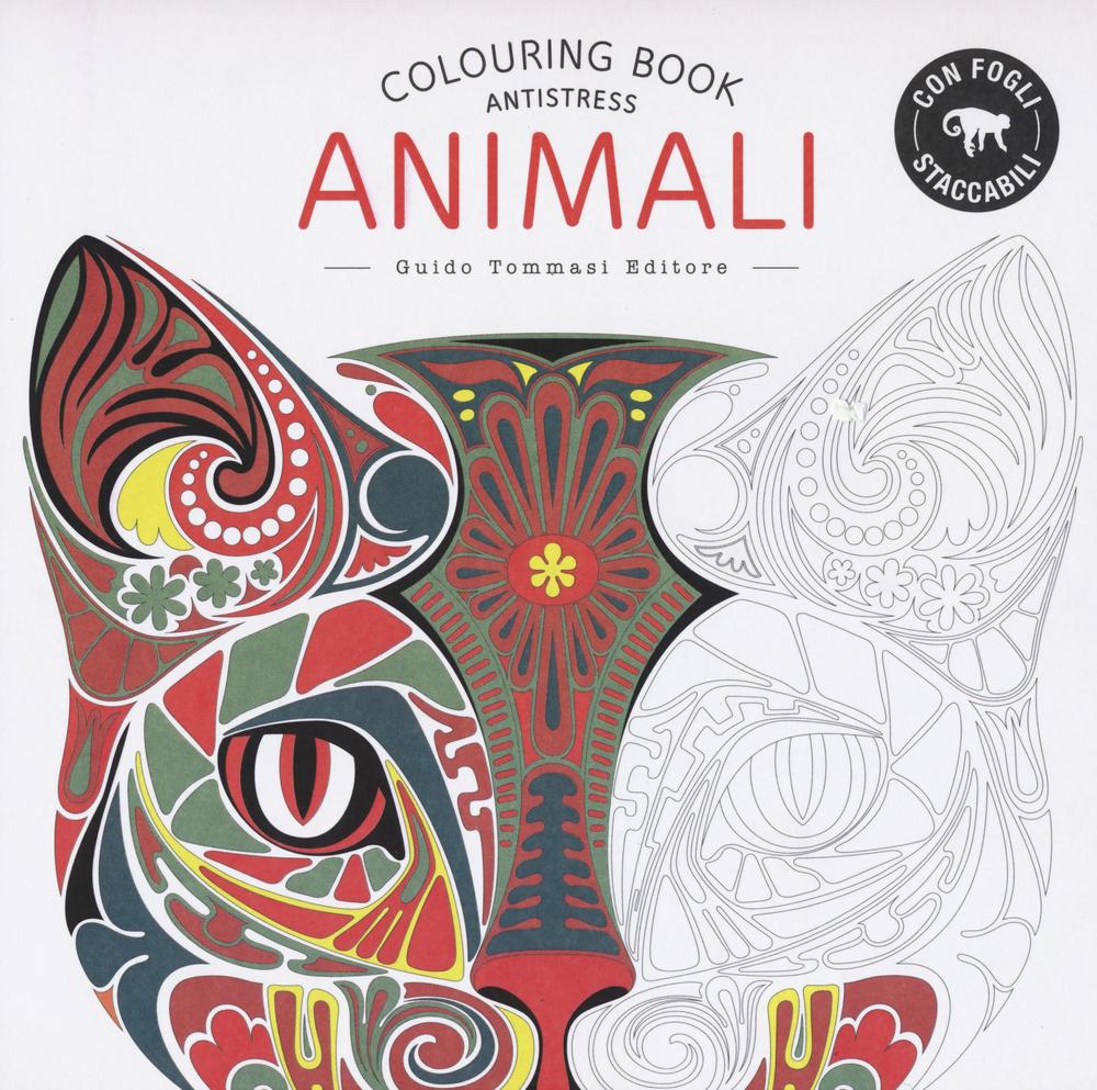 Libro Animali. Colouring book antistress di  - ean 9788867531561 - Guido Tommasi Editore-Datanova