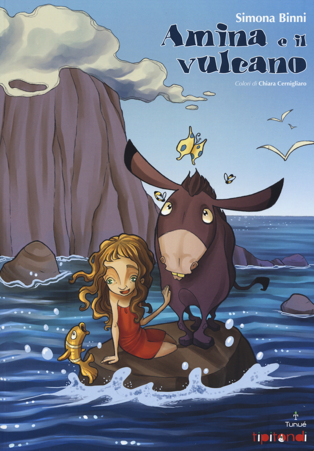 Libro Amina e il vulcano di Simona Binni - ean 9788867901210 - Tunué
