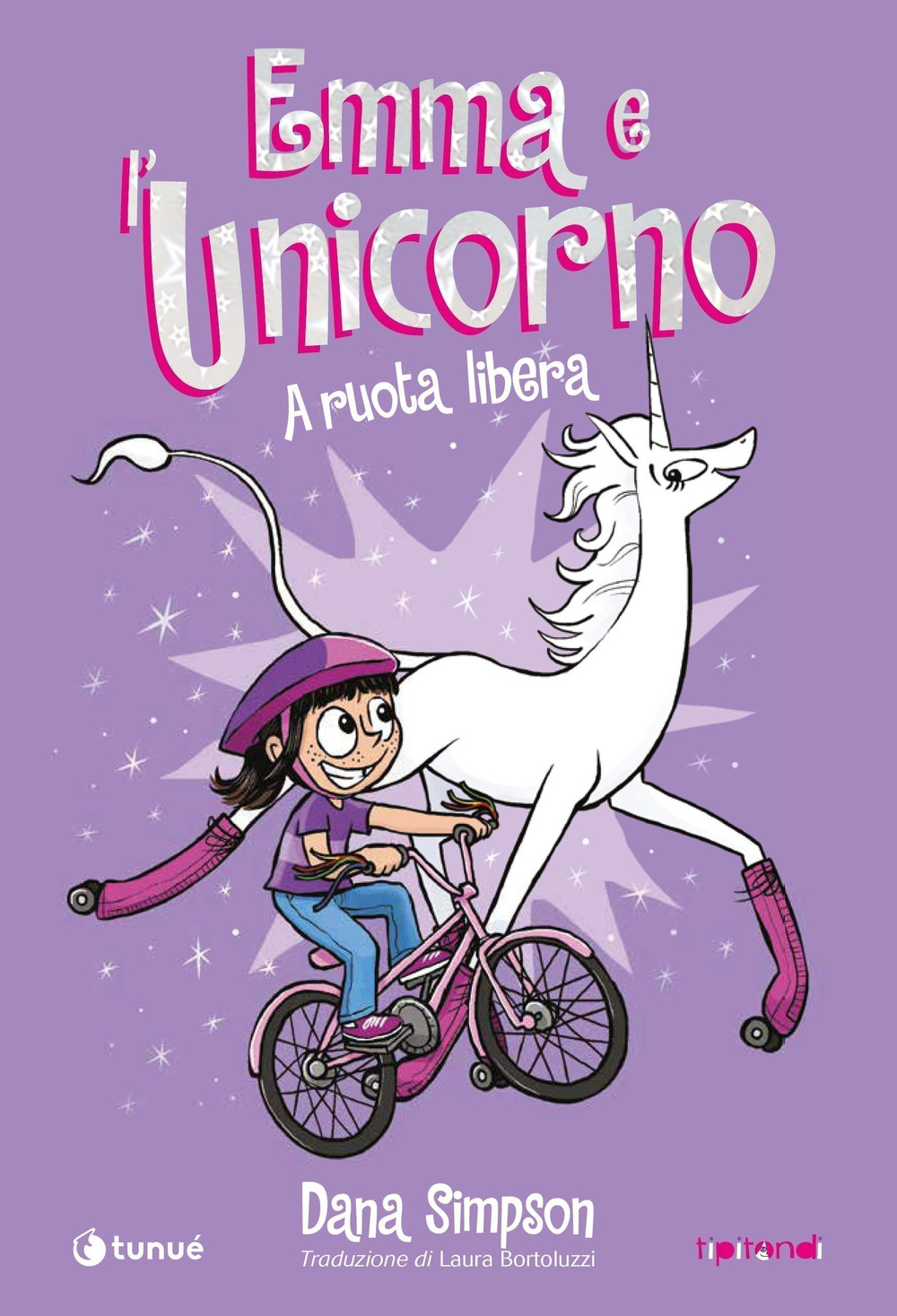 Libro Emma e l'unicorno. A ruota libera di Dana Simpson - ean 9788867904266 - Tunué