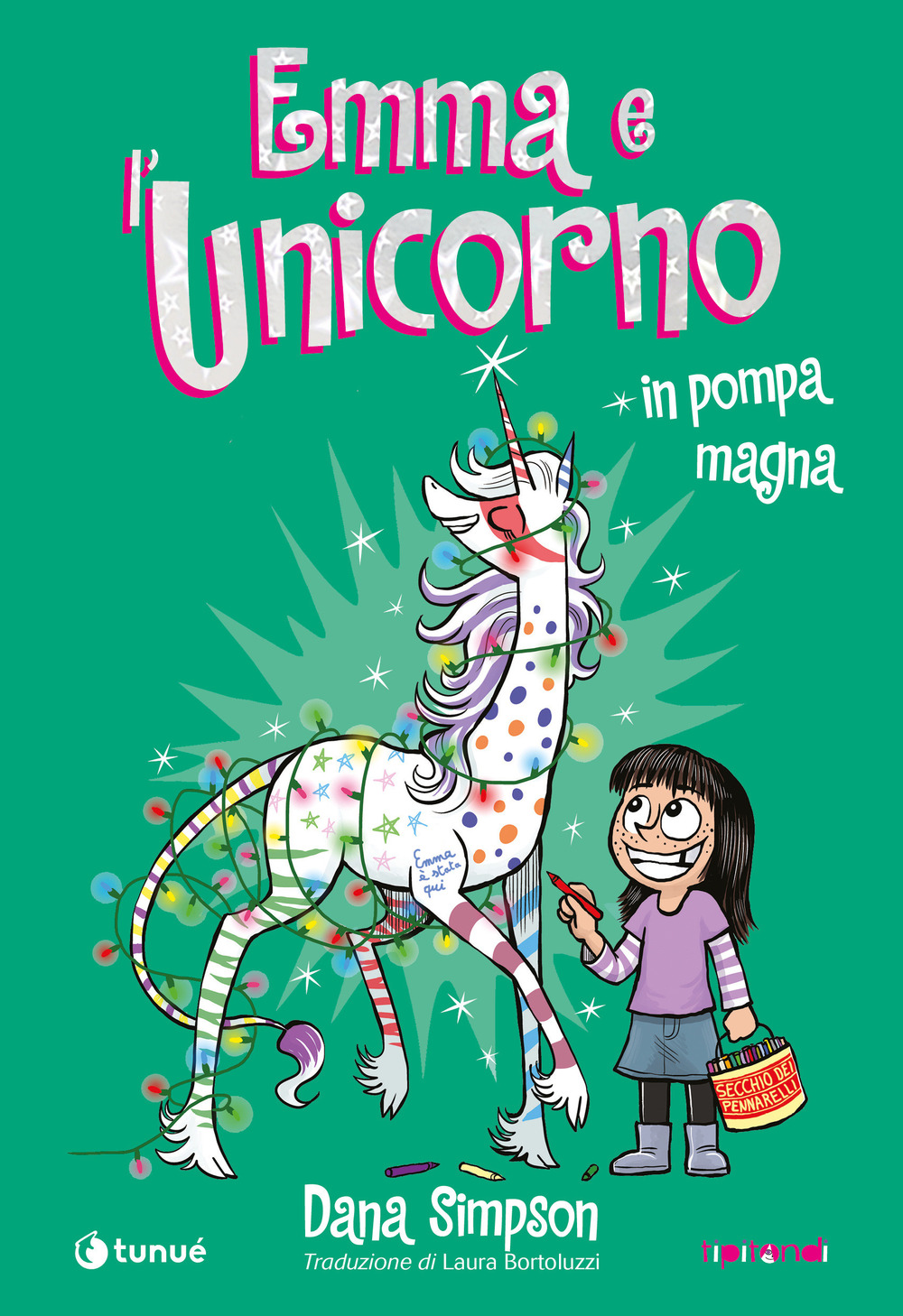 Libro Emma e l'unicorno. In pompa magna di Dana Simpson - ean 9788867904624 - Tunué
