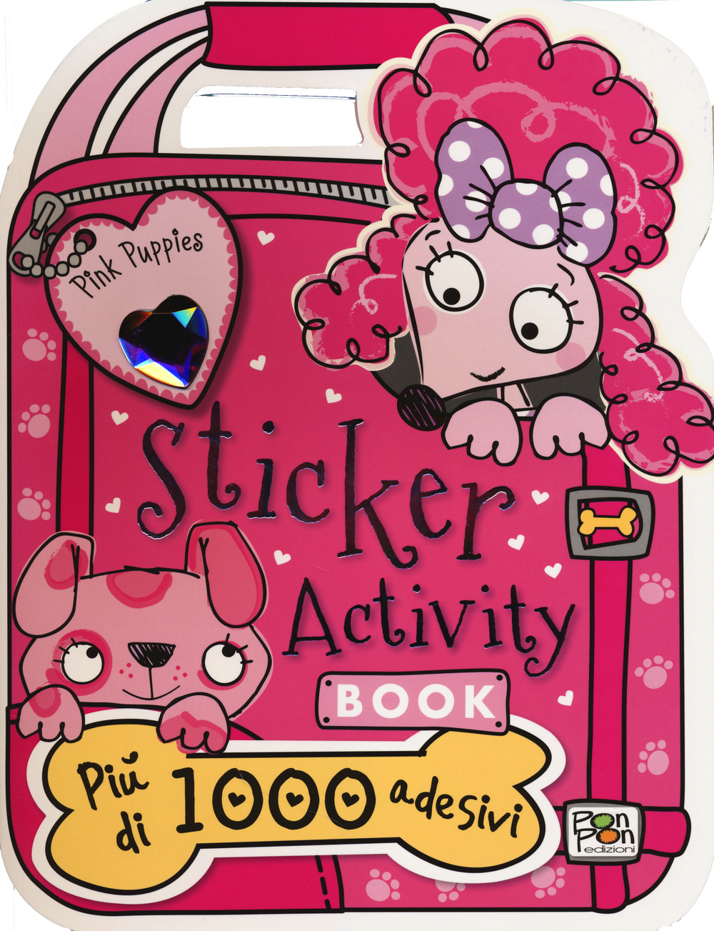 Libro Sticker activity book. Pink Puppies di Stuart Lynch - ean 9788868480219 - Pon Pon Edizioni
