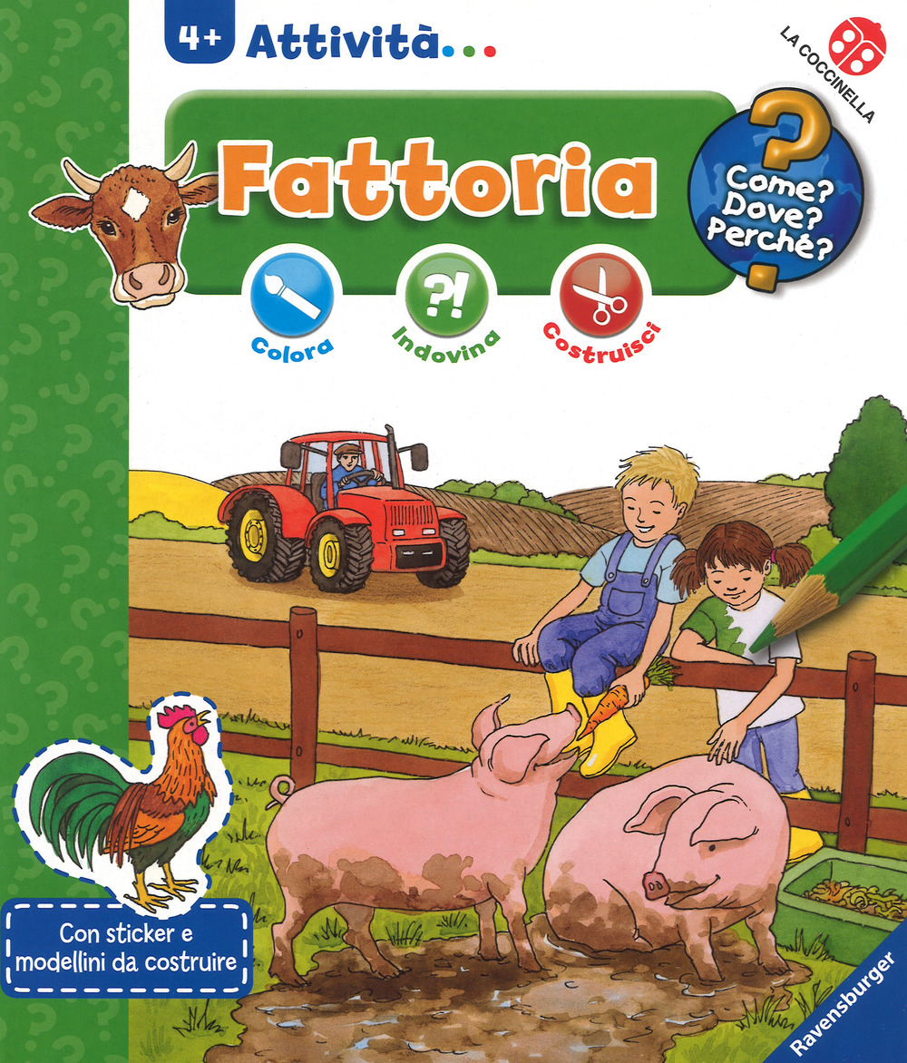 Libro Fattoria. Colora
