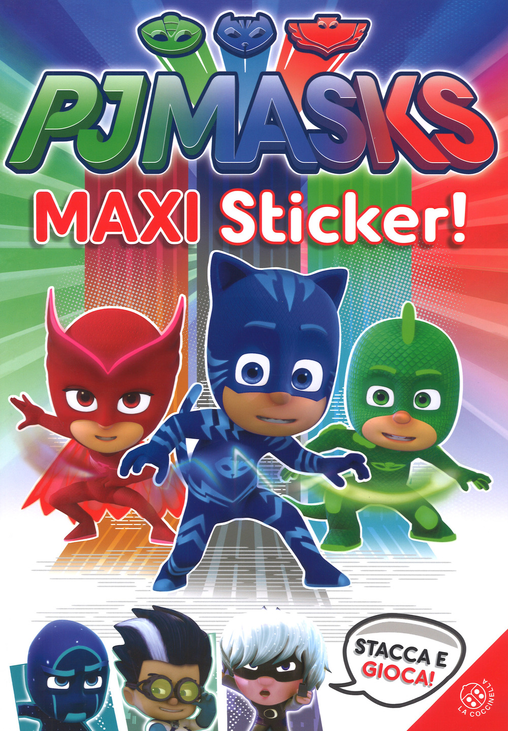 Libro Superpigiamini. Maxi sticker. Pj Masks. Con adesivi di  - ean 9788868905071 - La Coccinella