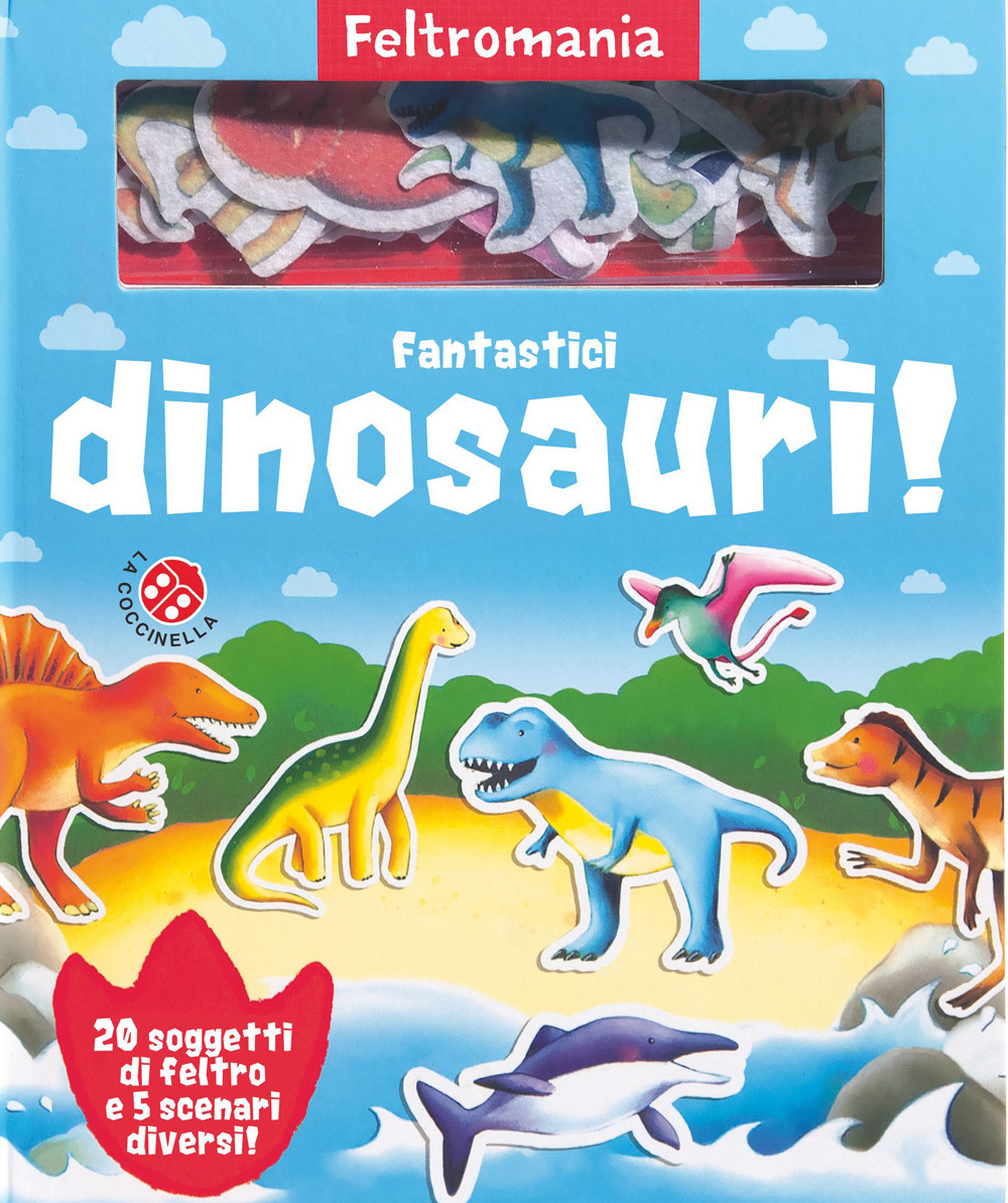 Libro Fantastici dinosauri! di  - ean 9788868908737 - La Coccinella
