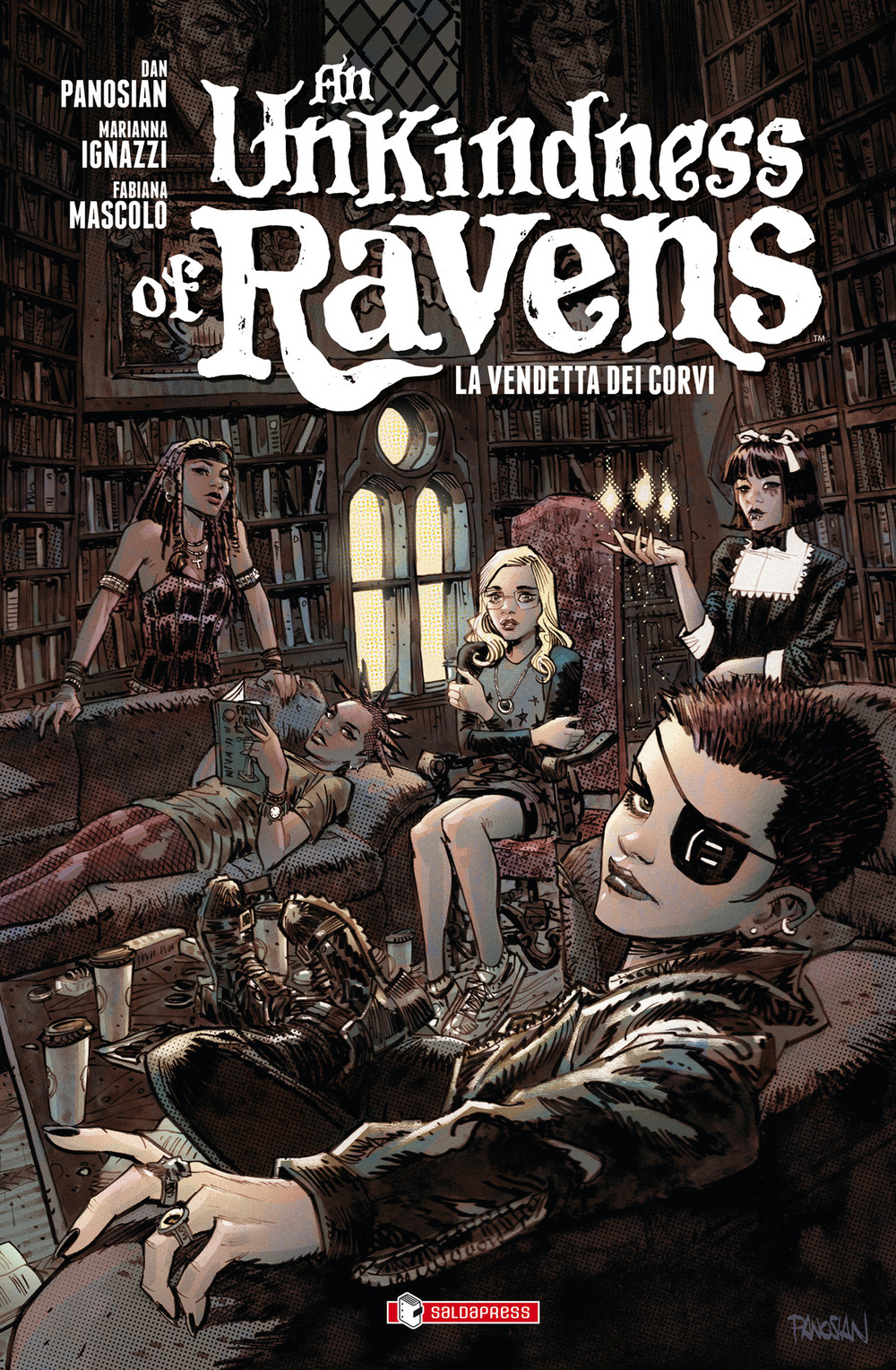 Libro unkindness of ravens. La vendetta dei corvi di Dan Panosian - ean 9788869198861 - SaldaPress