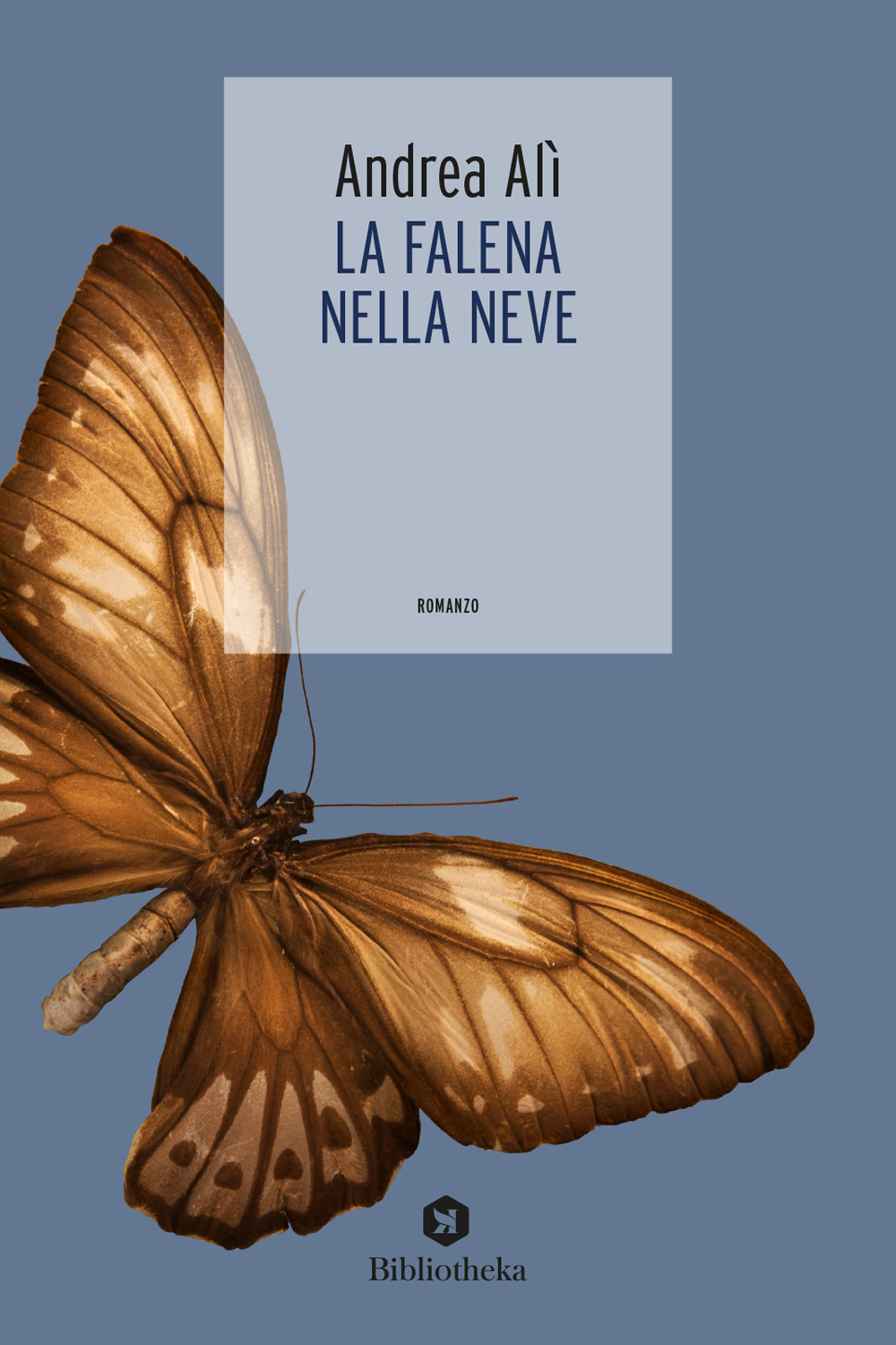 Libro falena nella neve di Andrea Alì - ean 9788869344299 - Bibliotheka Edizioni