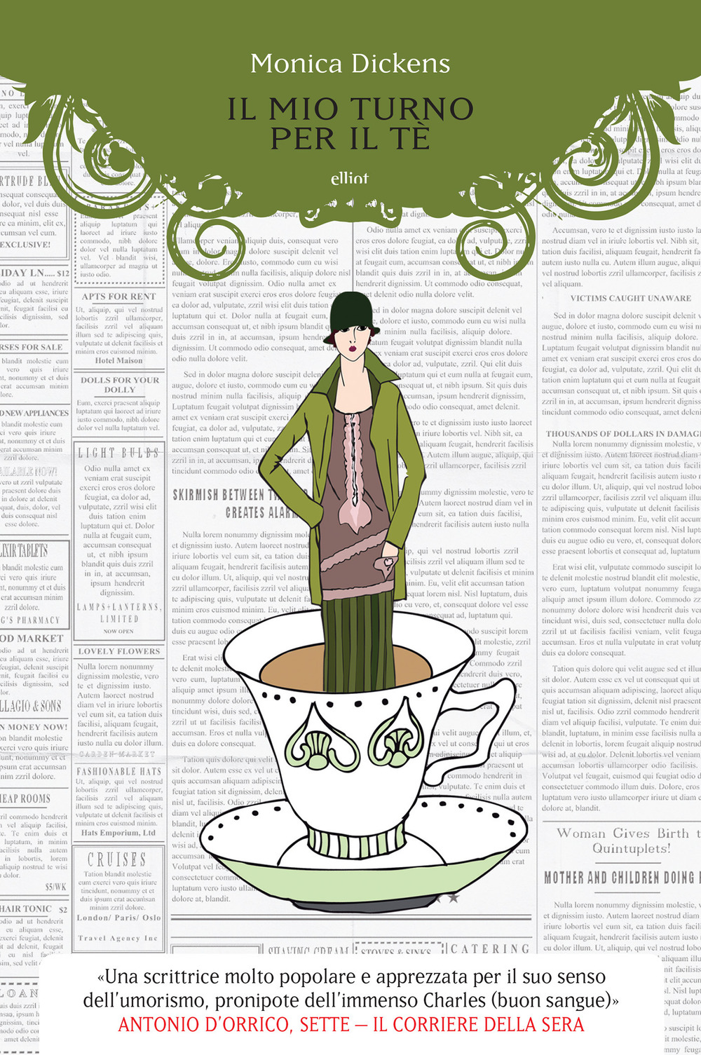 Libro mio turno per il tè di Monica Dickens - ean 9788869934599 - Elliot