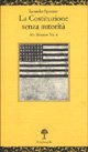 Libro costituzione senza autorità di Lysander Spooner - ean 9788870183375 - Il Nuovo Melangolo